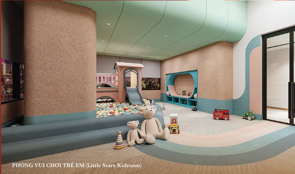 Phòng vui chơi trẻ em Little Stars Kidroom tầng 12A Kiều By Kita